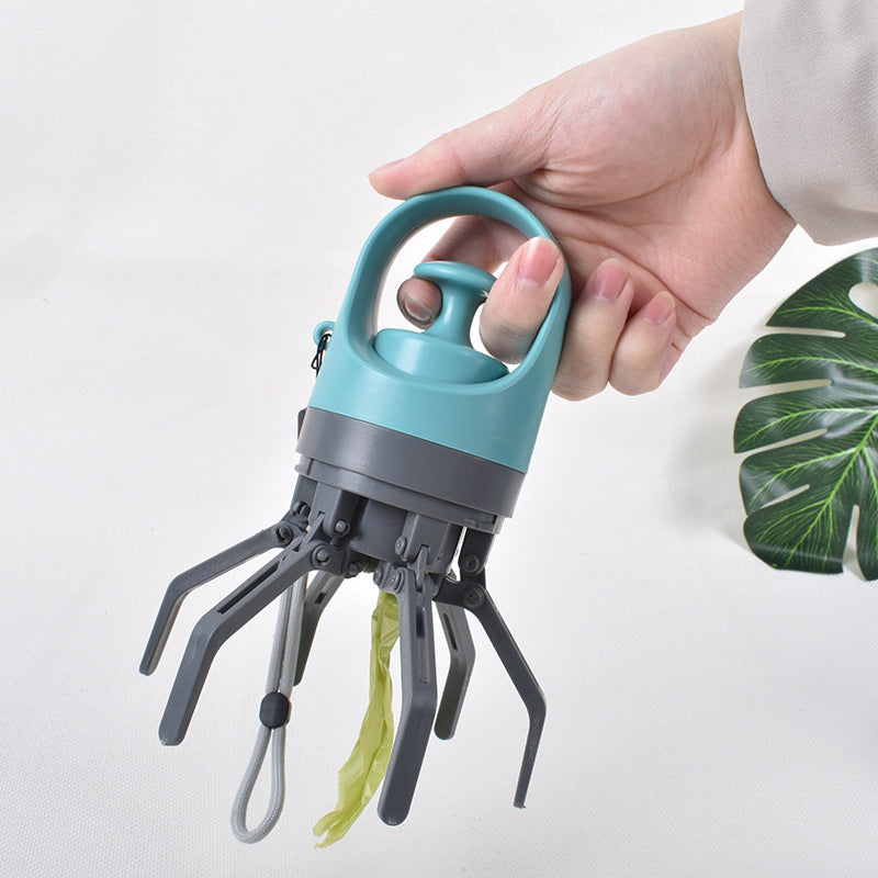 Hygienic Dog Poop Scooper – One-Handed Waste Collector