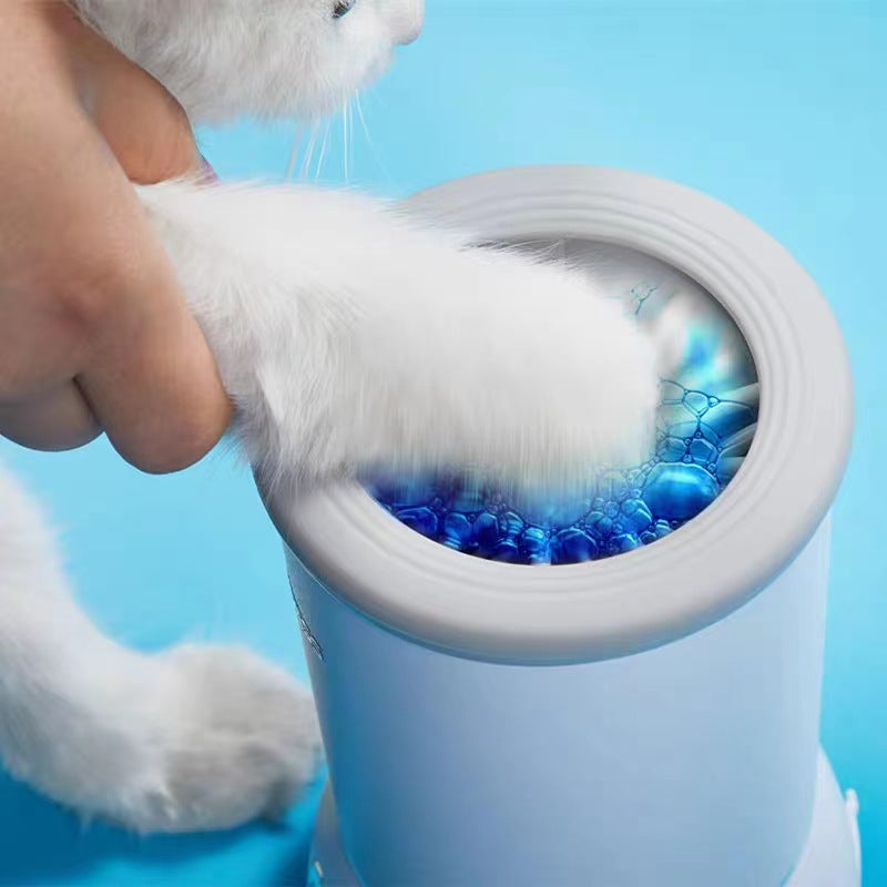Muddy Paw Cleaner for Dogs & Cats – Automatic Silicone Foot Washer