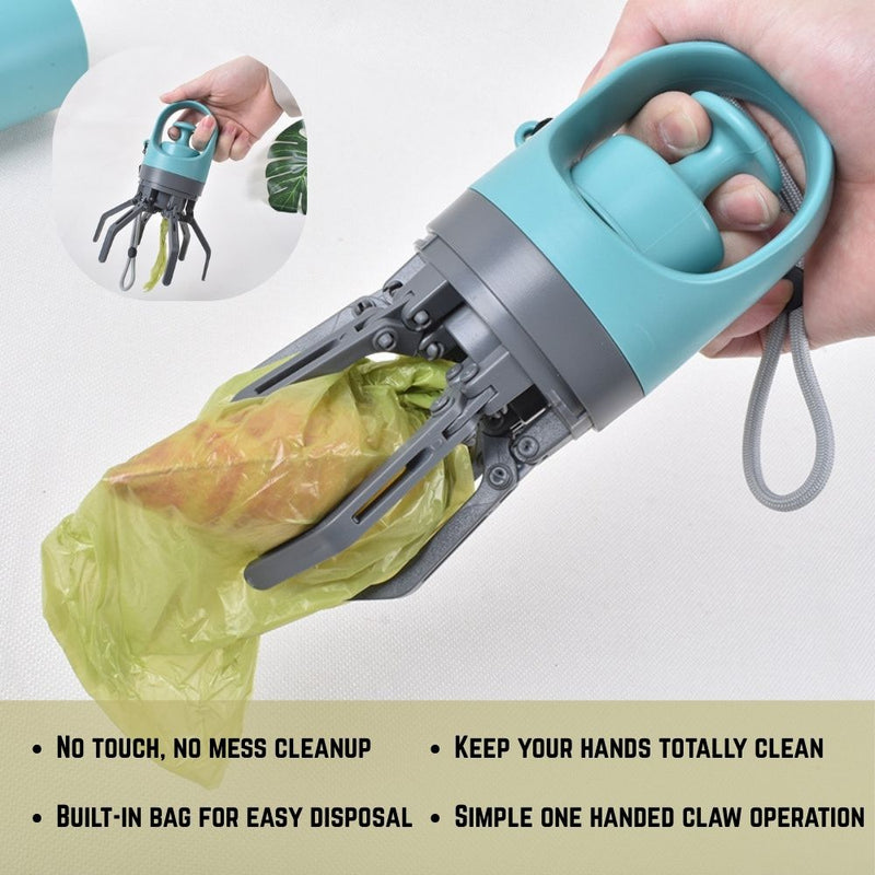 Hygienic Dog Poop Scooper – One-Handed Waste Collector