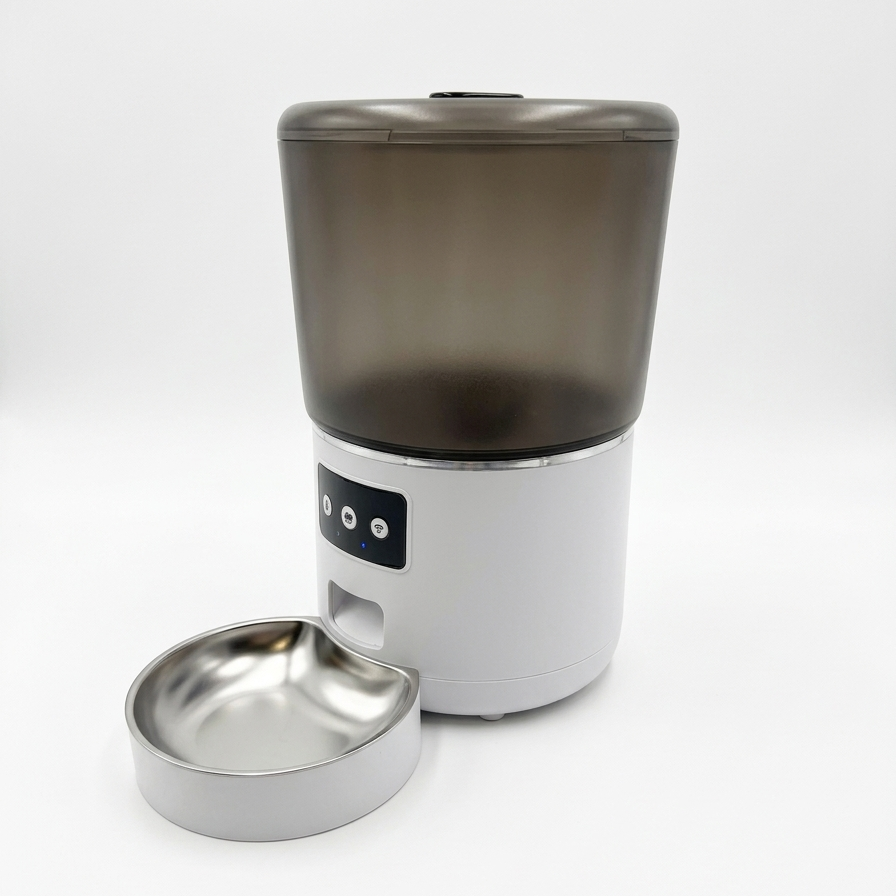 Smart Automatic Cat Feeder – Scheduled Portion Control for Pets