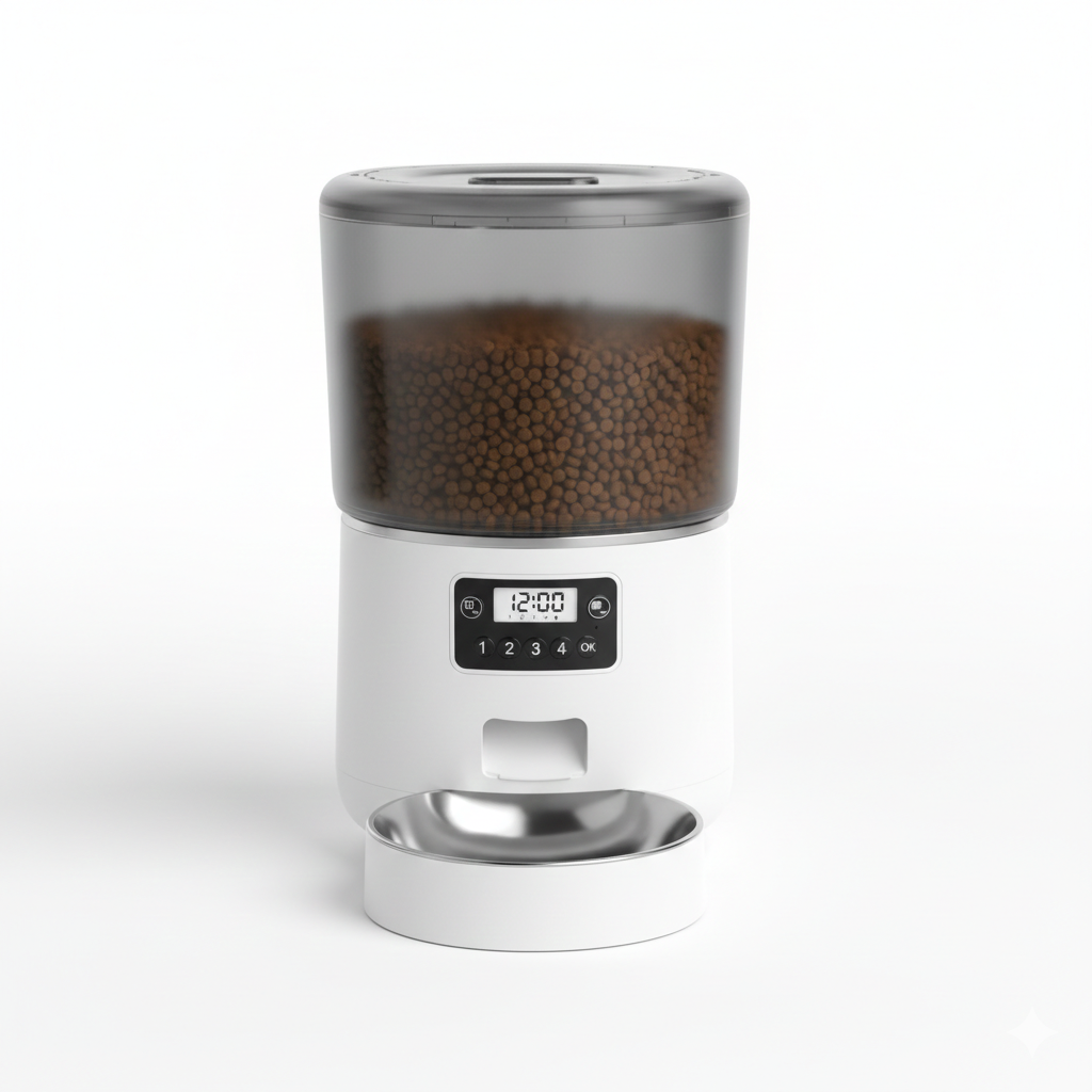 Smart Automatic Cat Feeder – Scheduled Portion Control for Pets