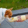 2-in-1 Dog Travel Water Bottle & Food Container – Leakproof