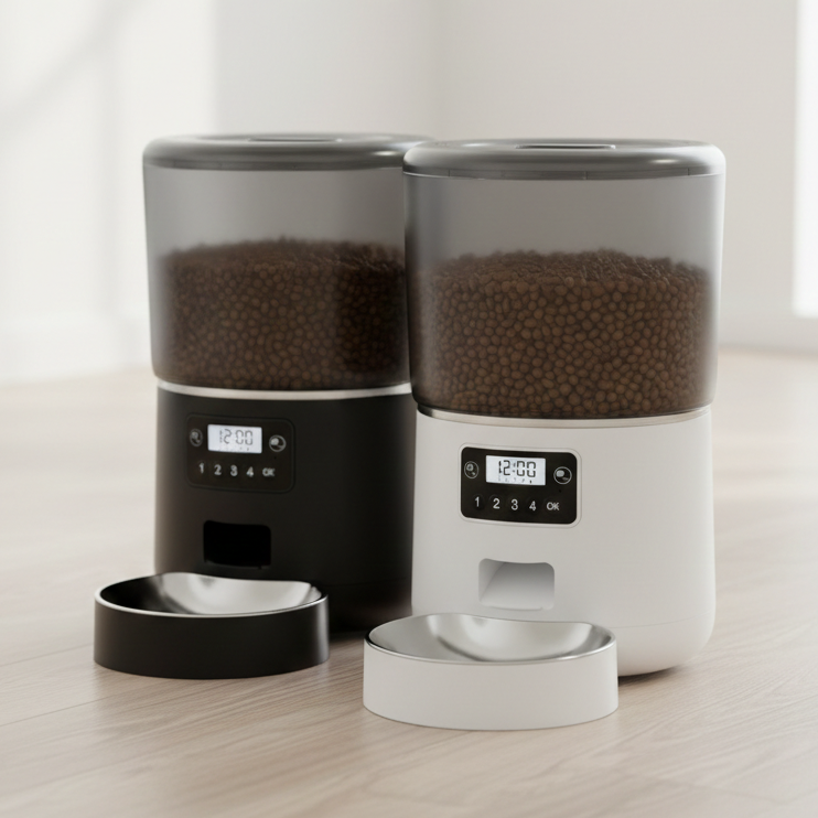 Smart Automatic Cat Feeder – Scheduled Portion Control for Pets
