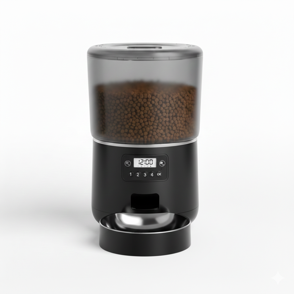 Smart Automatic Cat Feeder – Scheduled Portion Control for Pets