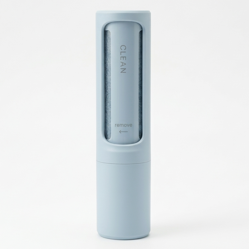 2-in-1 Reusable Pet Hair Remover & Self-Cleaning Lint Roller for Dogs & Cats