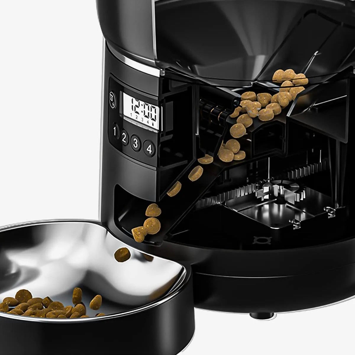 Smart Automatic Cat Feeder – Scheduled Portion Control for Pets